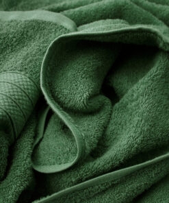 Alternative view of 1 PC 100% Cotton Towel - Olive Green