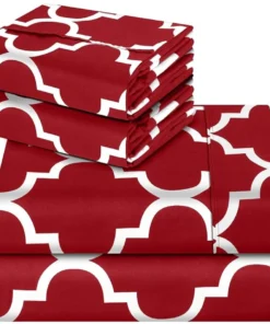3 Pcs Premium Printed Bedsheet Set - Image 3