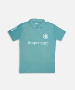 Girodano Branded Polo T-shirt Aqua Blue Color - Image 3
